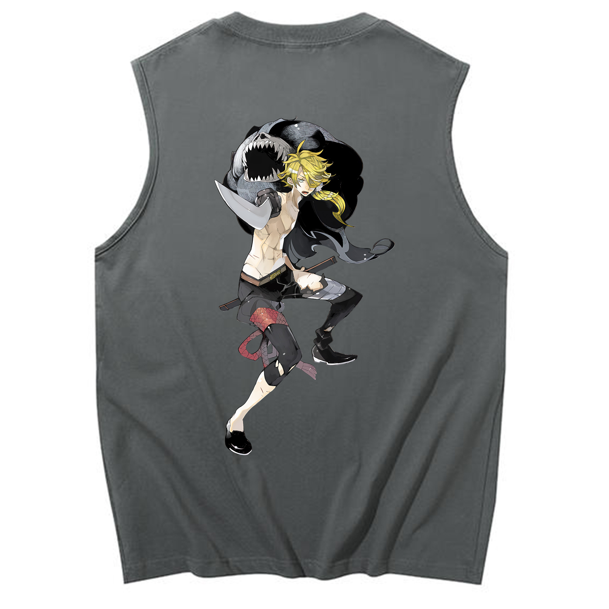 （画像用） 刀剣乱舞 Touken Ranbu コットン100％タンクトップ（背面プリント）
